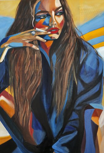 "No Apologies" by Shannon Rios, Painting for Sale on Select