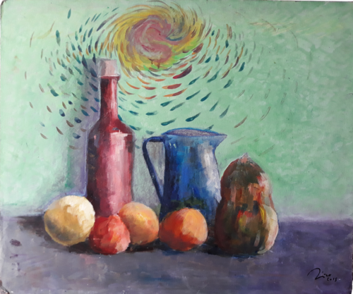 Bodegón Light by Nicolás Urquiza, Painting for Sale on Select