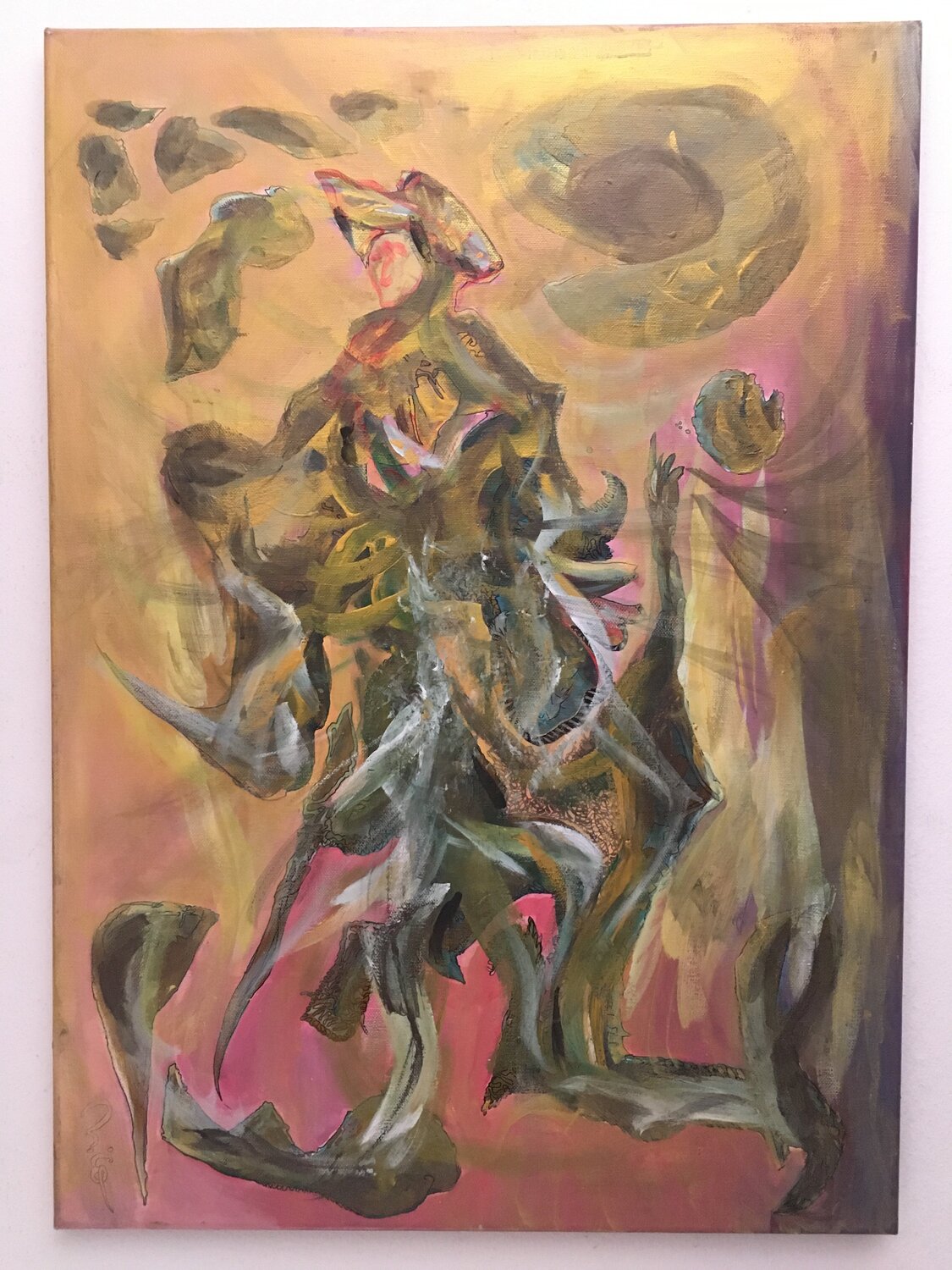 Sin título Nicolás Urquiza Original painting for sale