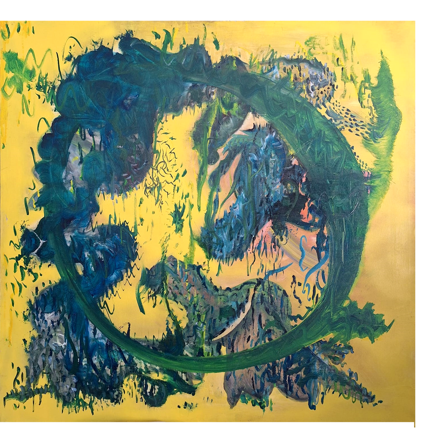Enzo: El Ciclo de la Luz Nicolás Urquiza Original painting for sale