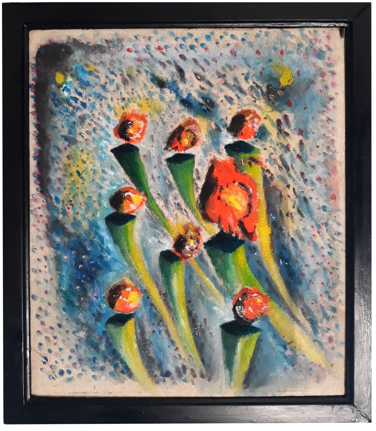 Eclosión de Luz (by Nico) Nicolás Urquiza Original painting for sale