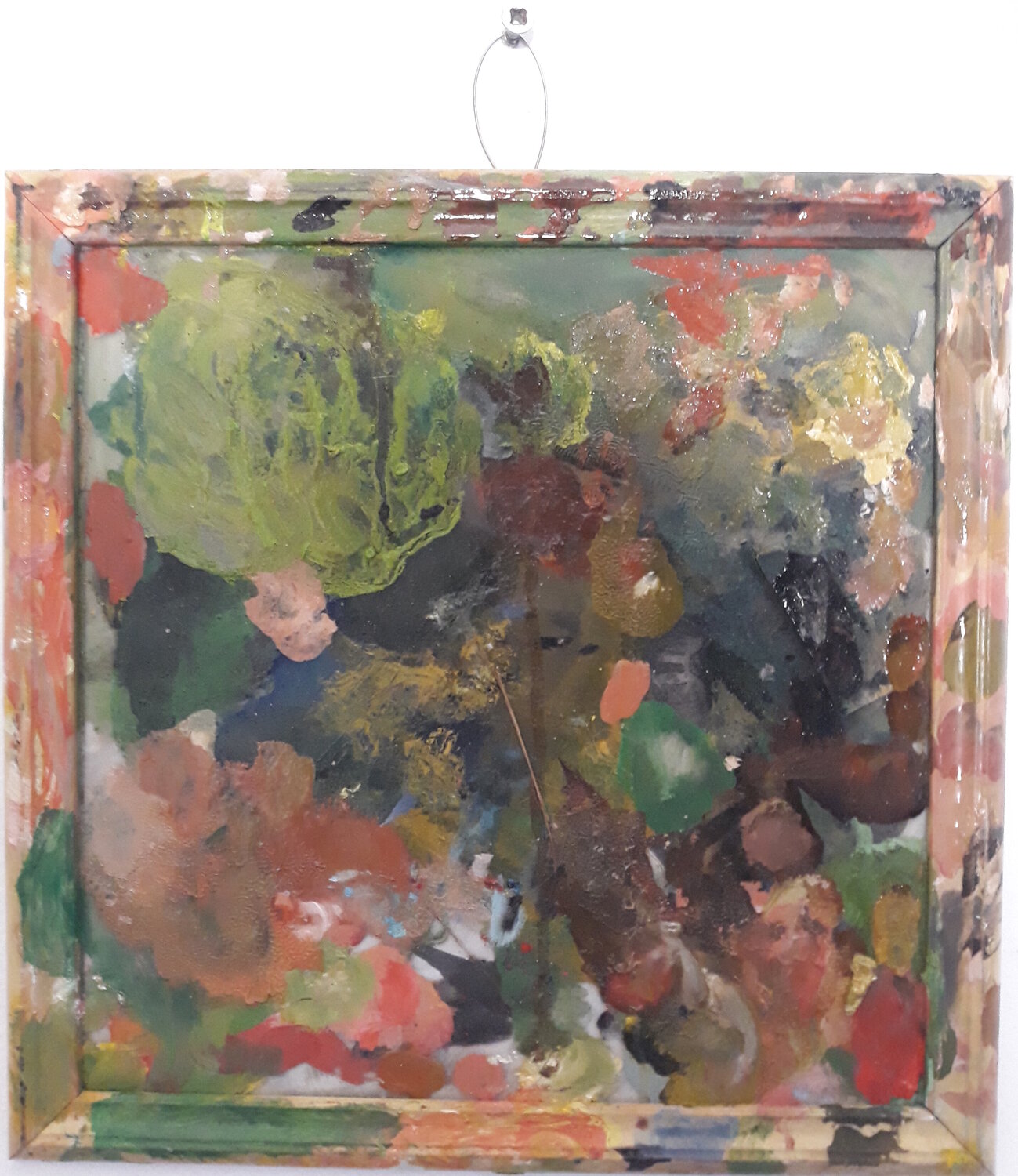 Paleta viva oh!,  Paisaje Encapsulado ! Nicolás Urquiza Original painting for sale