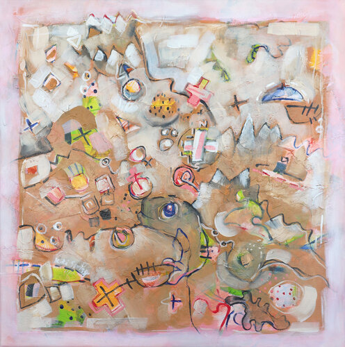 A Whale in the Alps by Kiki Spring, Painting for Sale on Select