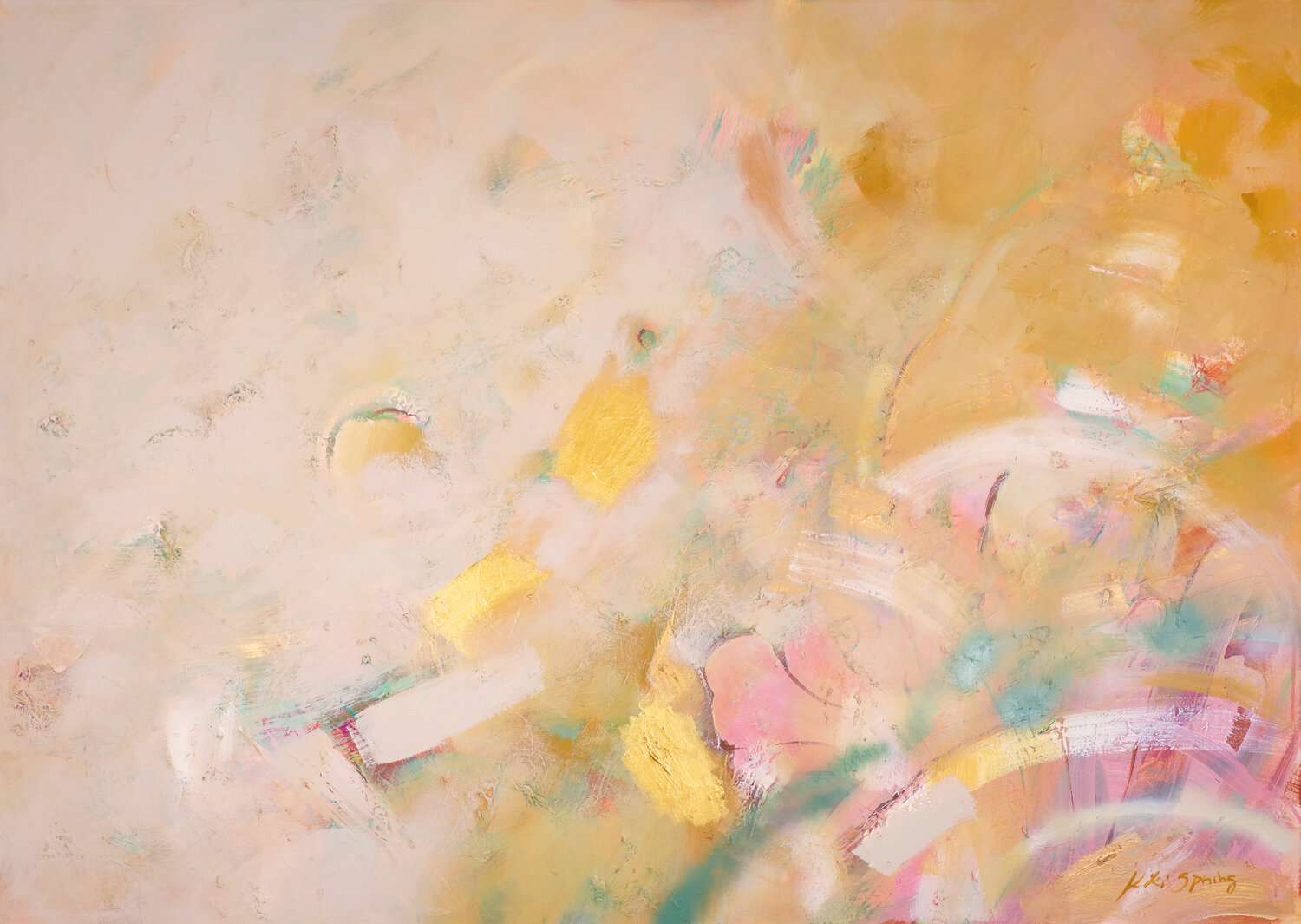 Luminous Calm Kiki Spring Original painting for sale