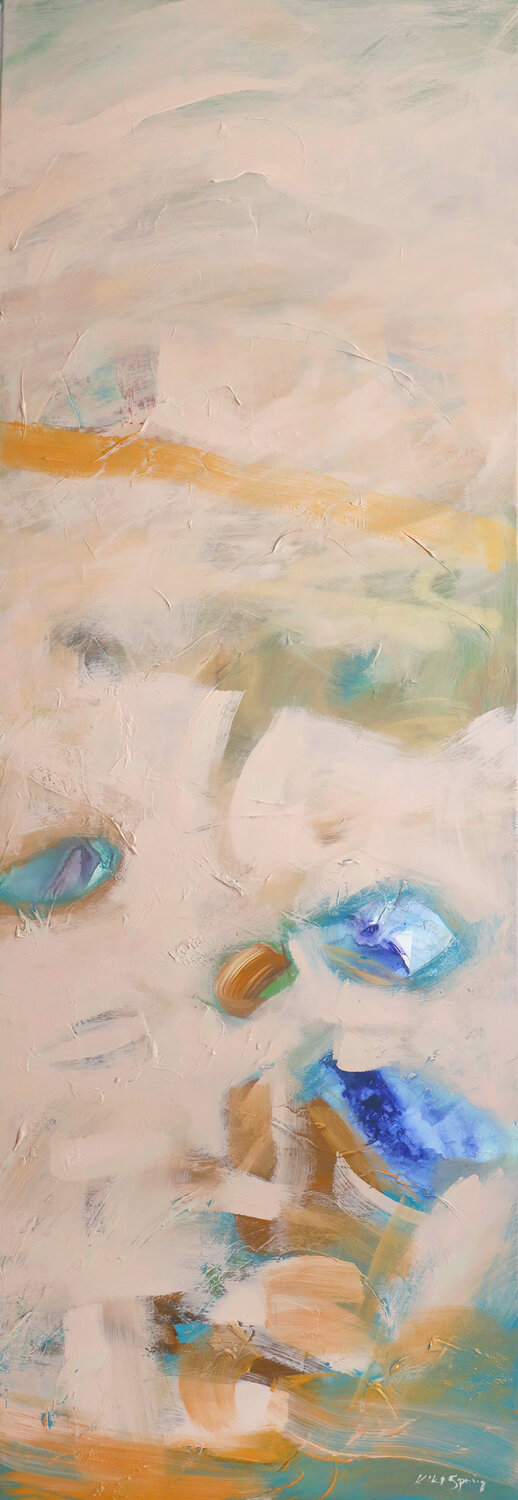 Quiet Tides Kiki Spring Original painting for sale