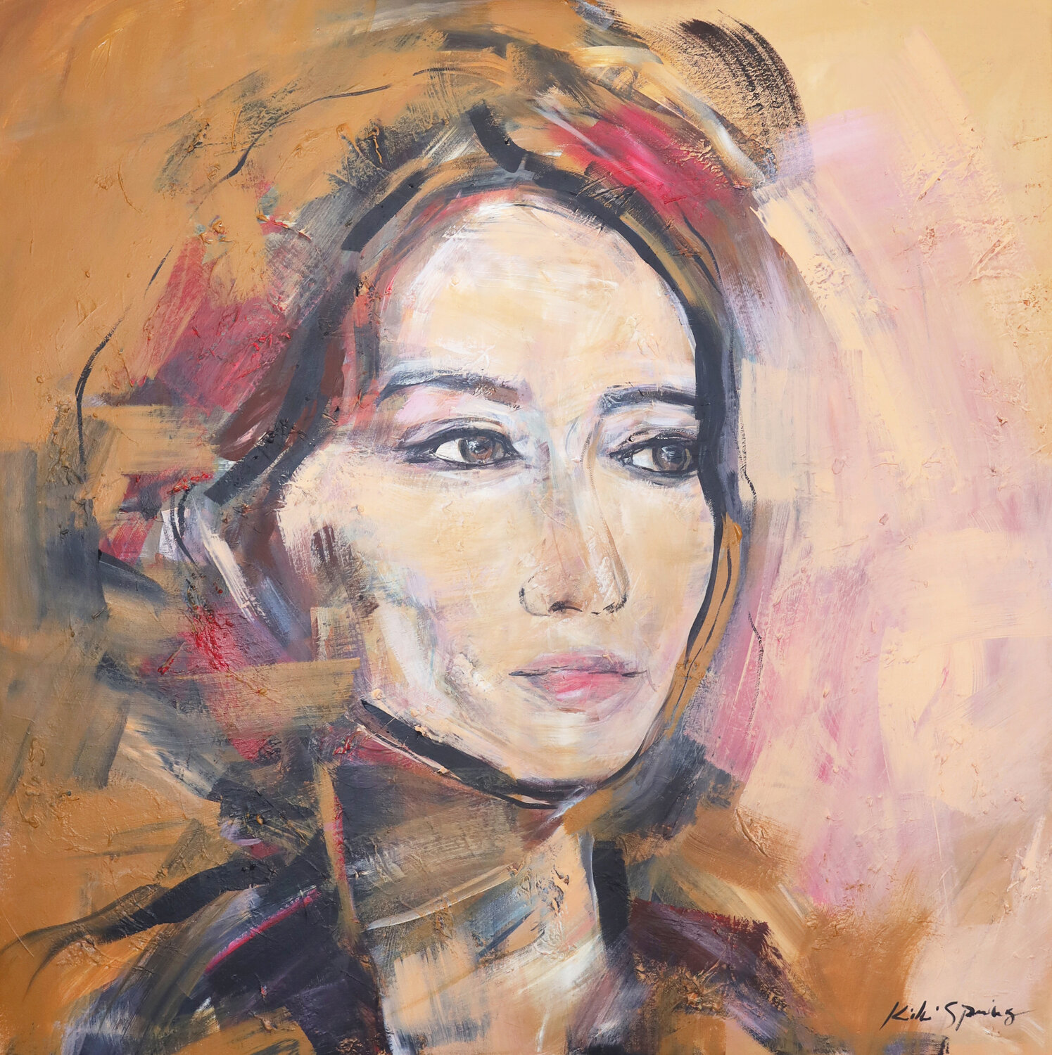 Alice Kiki Spring Original painting for sale