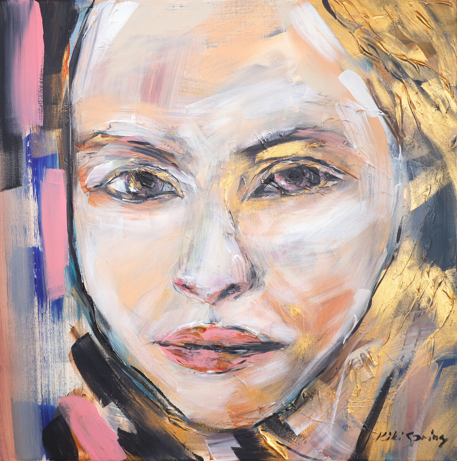 Vanessa Kiki Spring Original painting for sale