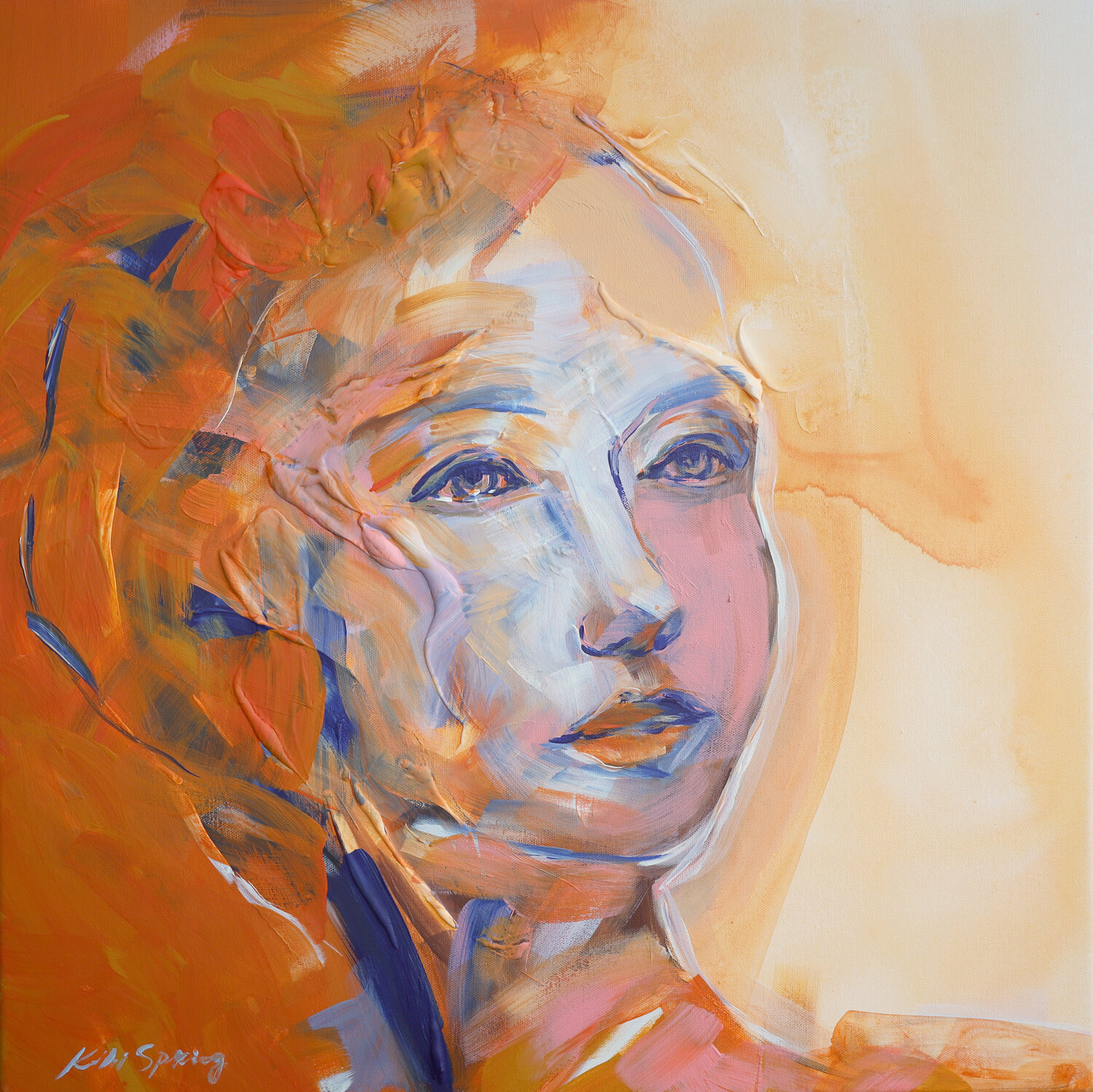 Jeanny Kiki Spring Original painting for sale