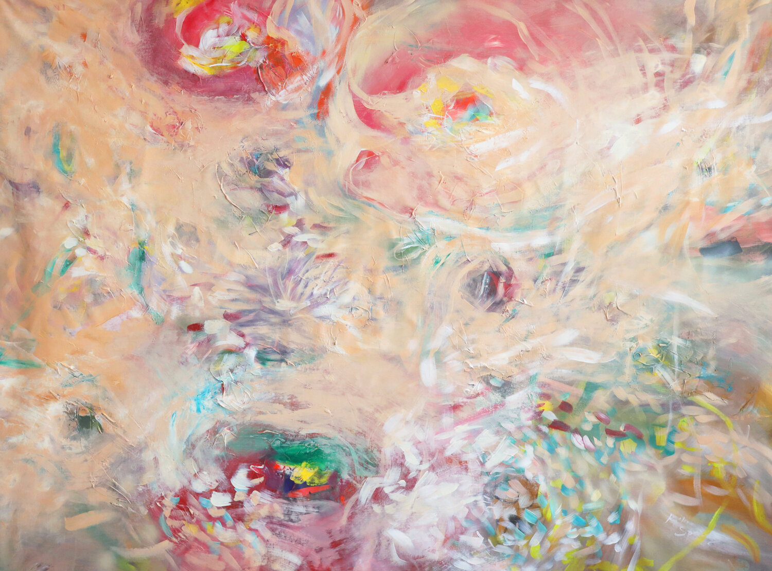 Alpine Mist Kiki Spring Original painting for sale