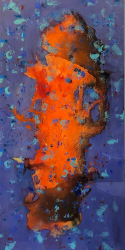 FUEGO, TIERRA Y AGUA by José María LISÓN, Painting for Sale on Select