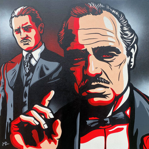 Vito Corleone by Jamie Lee, Painting for Sale on Select