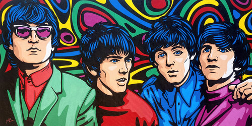 The Beatles by Jamie Lee, Painting for Sale on Select