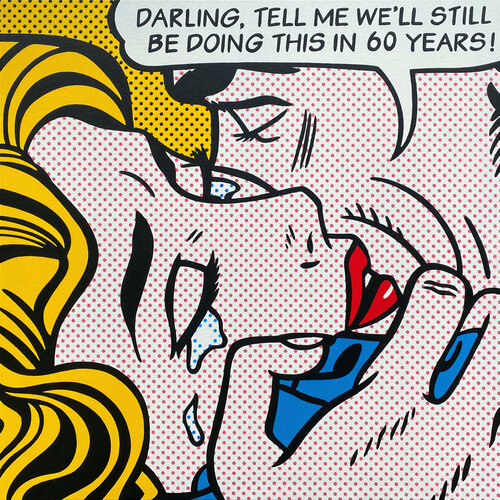 Kiss LX by Jamie Lee, Painting for Sale on Select