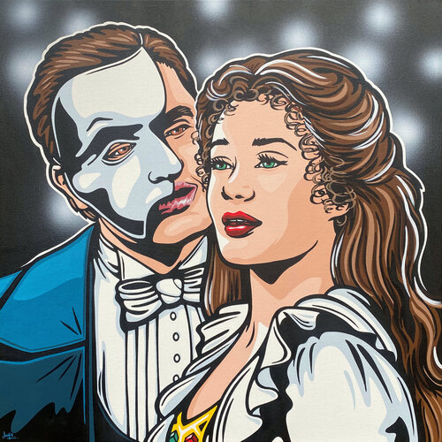 The Music Of The Night by Jamie Lee, Painting for Sale on Select