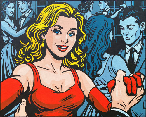 May I Have This Dance by Jamie Lee, Painting for Sale on Select