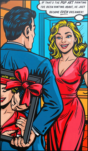 Mr Right by Jamie Lee, Painting for Sale on Select