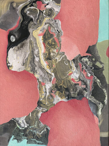 Kamoshika (Japanese mountain goat) by Anika Kuntze, Painting for Sale on Select