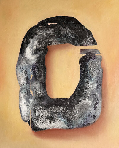 Close - Weathered into Being by Anika Kuntze, Painting for Sale on Select