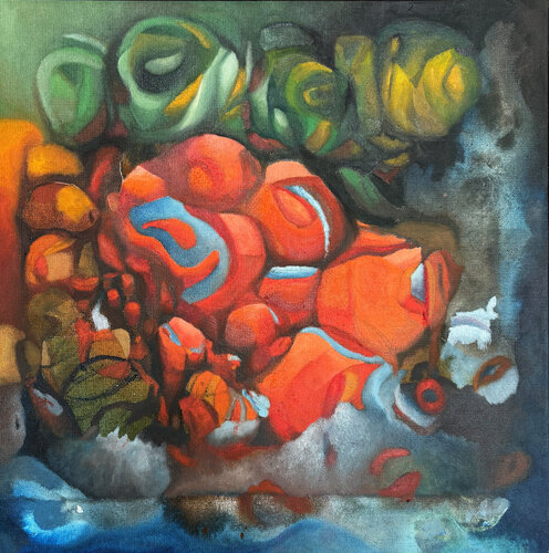 Into the Storm by Anika Kuntze, Painting for Sale on Select