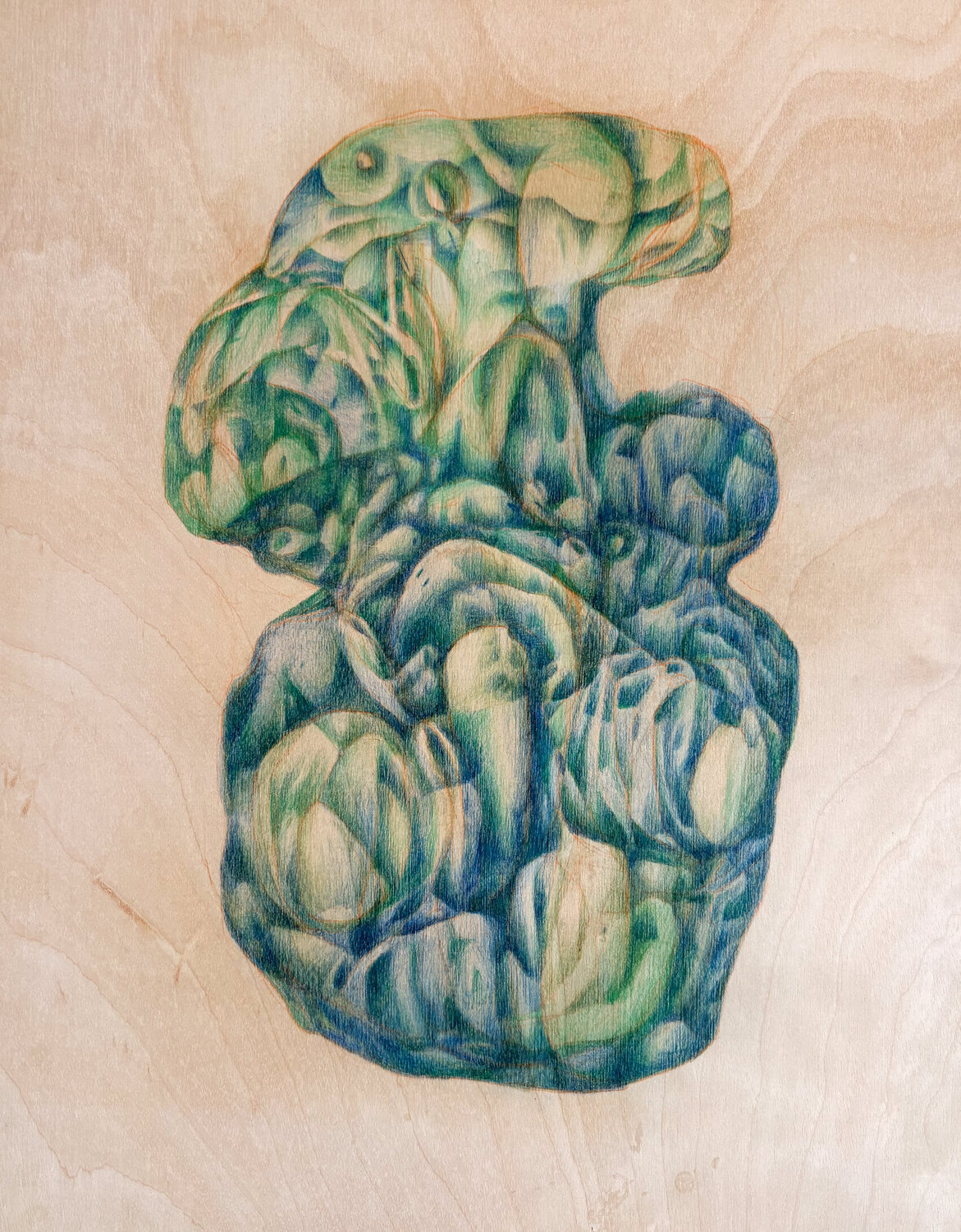 Vulcanic Dream Anika Kuntze Drawing for sale