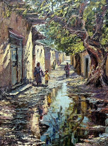 Memory Reflected in Water von Dilorom Mamedova, Malerei kaufen auf Select