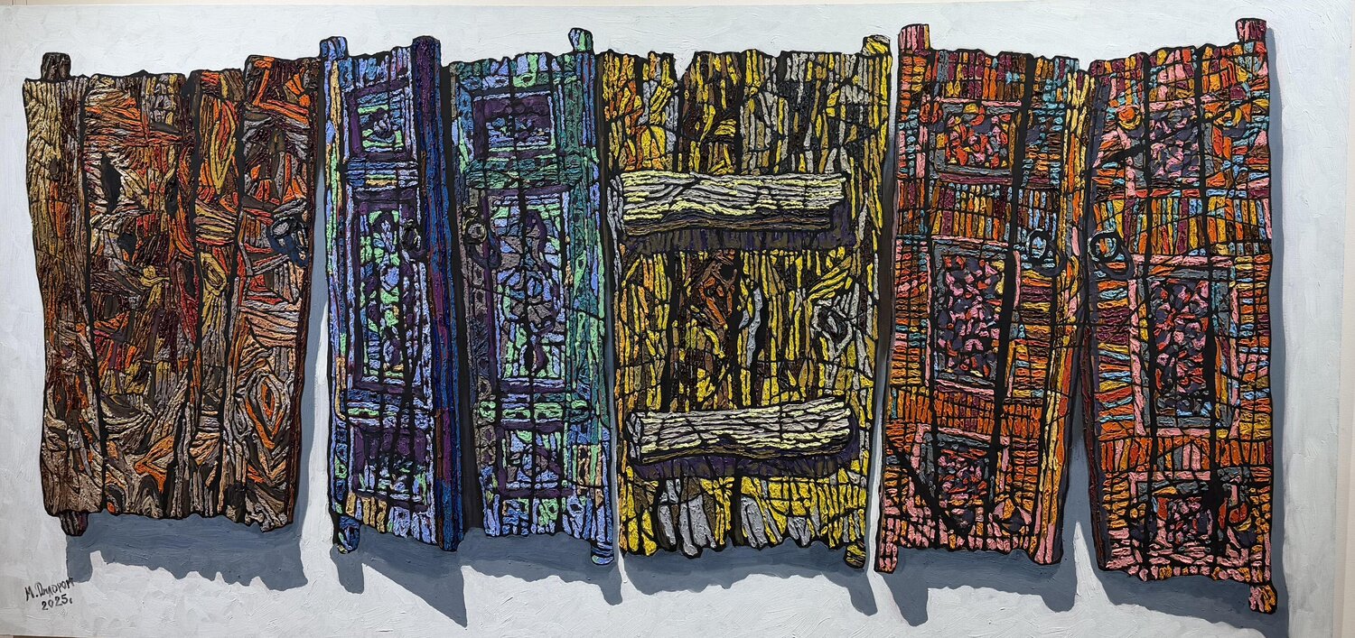 The Doors  | 3D Sculptural Masterpiece by Dilorom Mamedova Dilorom Mamedova Original painting for sale