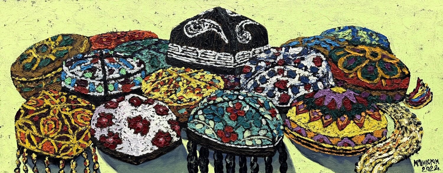If I Were a Sultan Dilorom Mamedova Original painting for sale