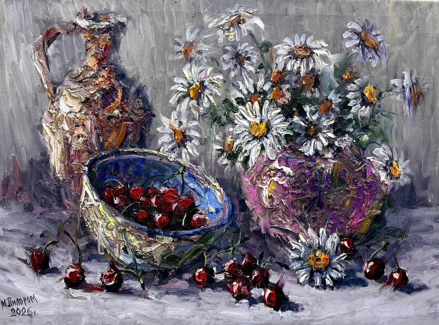Song of Summer Dilorom Mamedova Original painting for sale