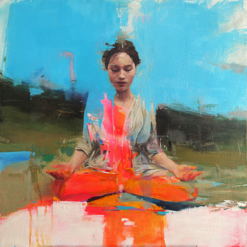 Presencia by Carlos Milanés, Painting for Sale on Select