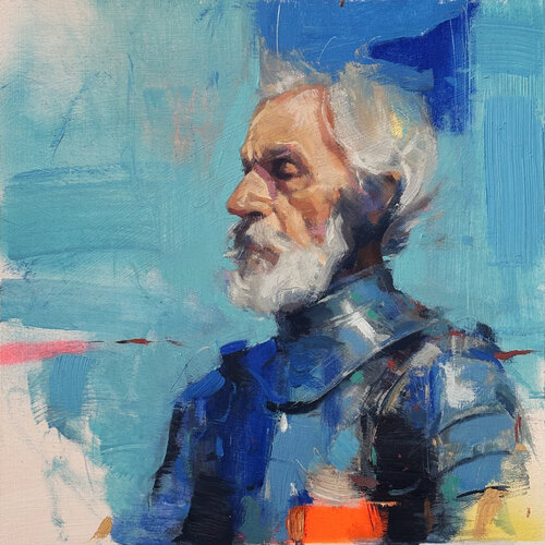 Don Quijote by Carlos Milanés, Painting for Sale on Select