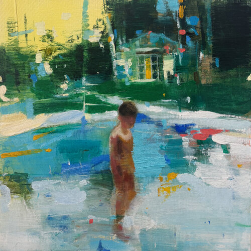 Home by Carlos Milanés, Painting for Sale on Select