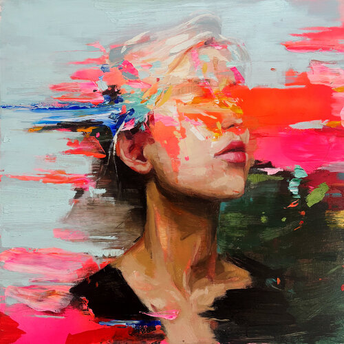 Soft Rupture by Carlos Milanés, Painting for Sale on Select