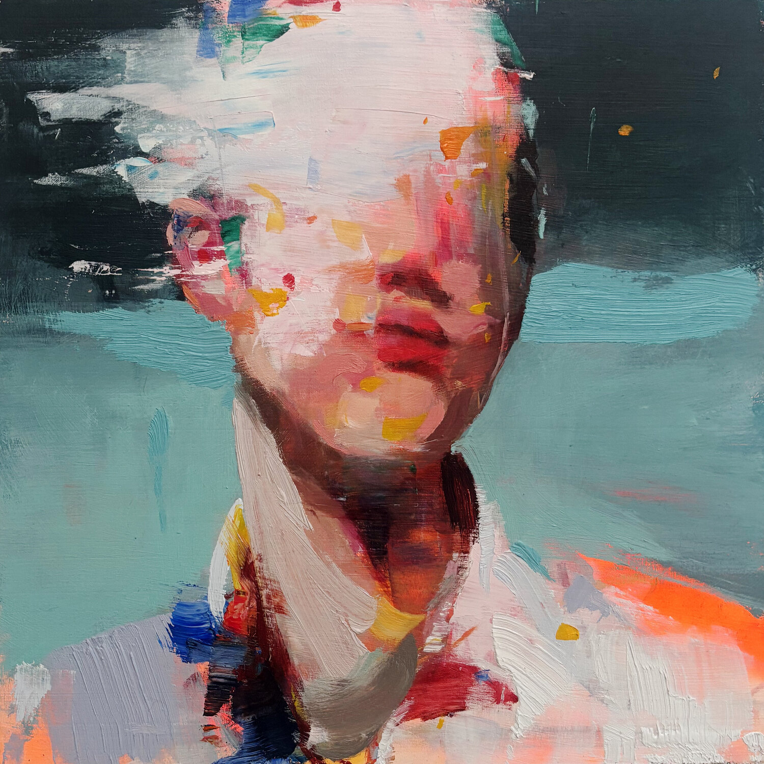 The Weight of Becoming Carlos Milanés Original painting for sale