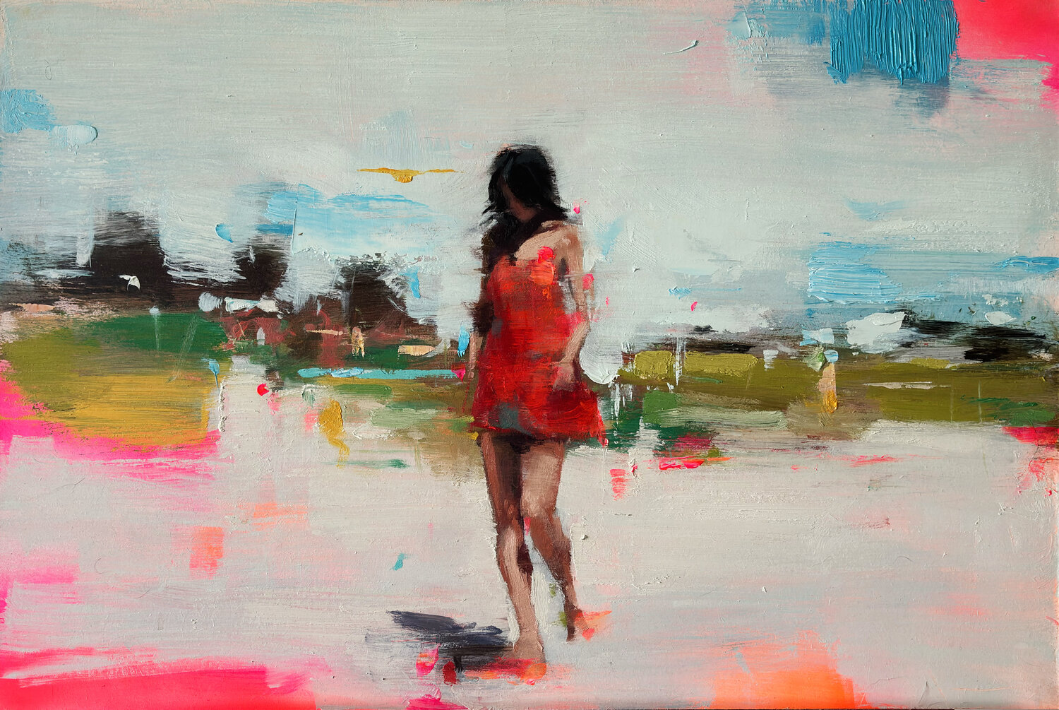 Unfinished Passage Carlos Milanés Original painting for sale