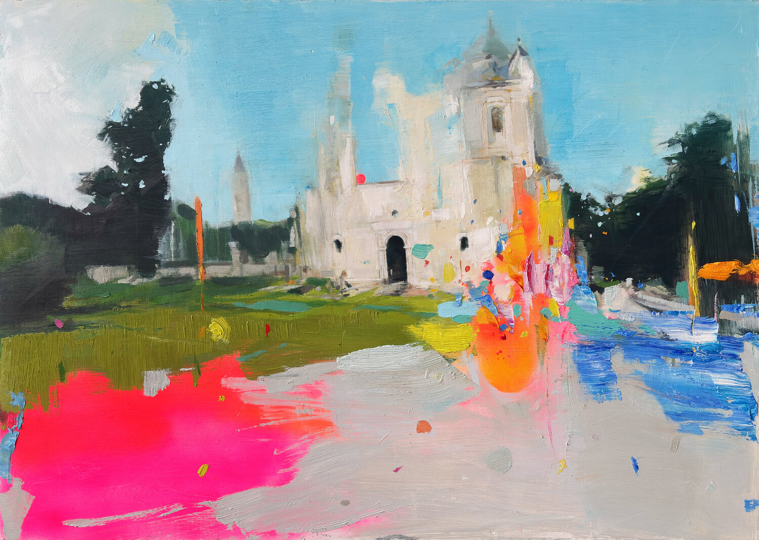 Liquid Memory Carlos Milanés Original painting for sale