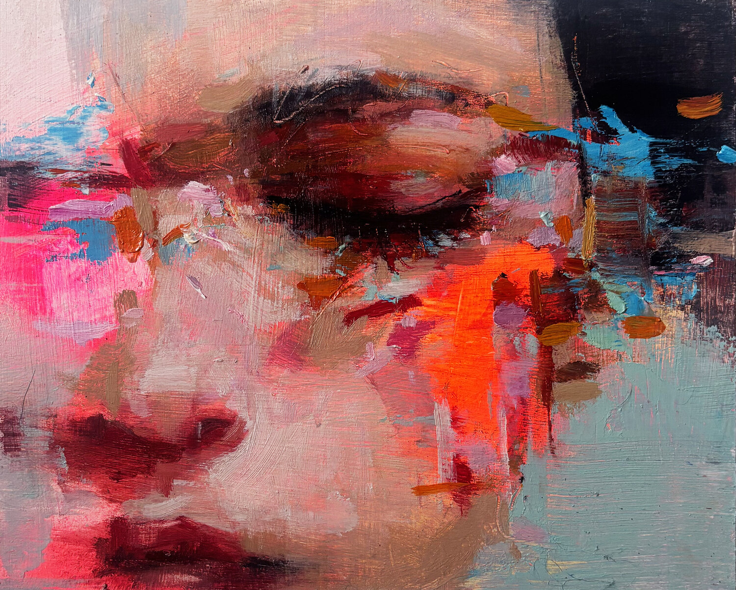 Face I Carlos Milanés Original painting for sale