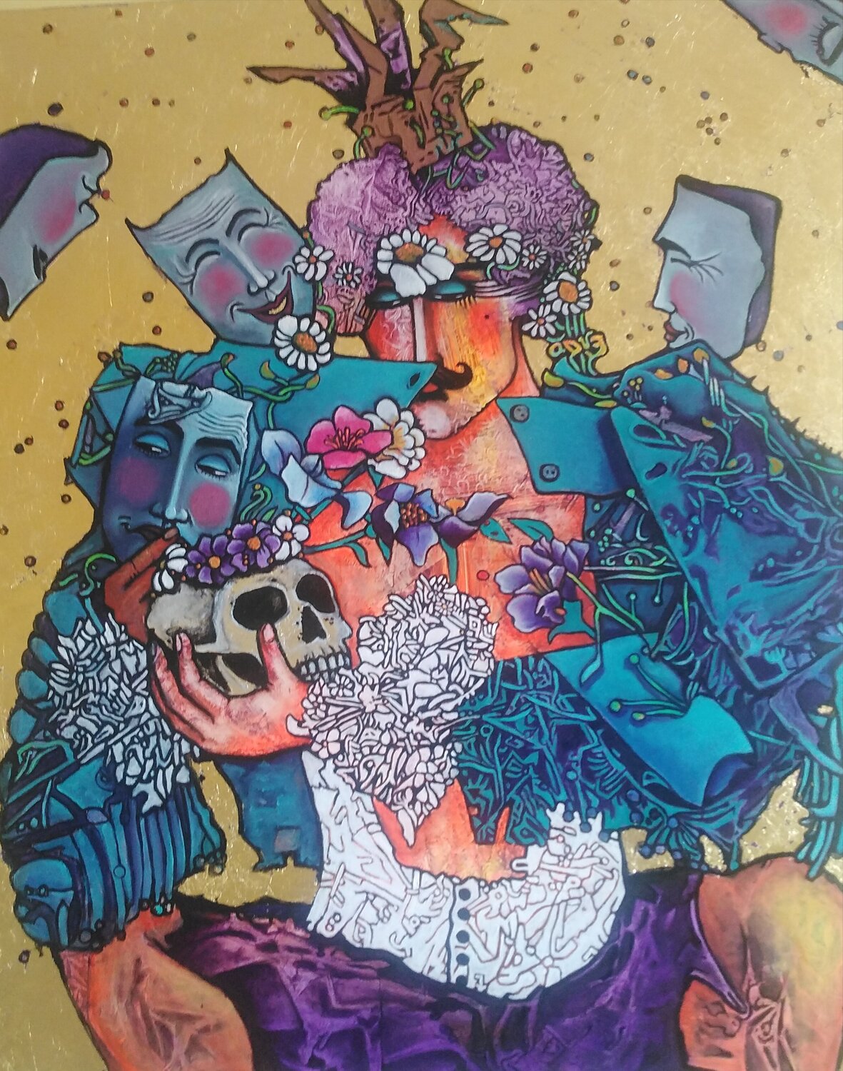"Narcissus" Vasyl Netsko Original painting for sale