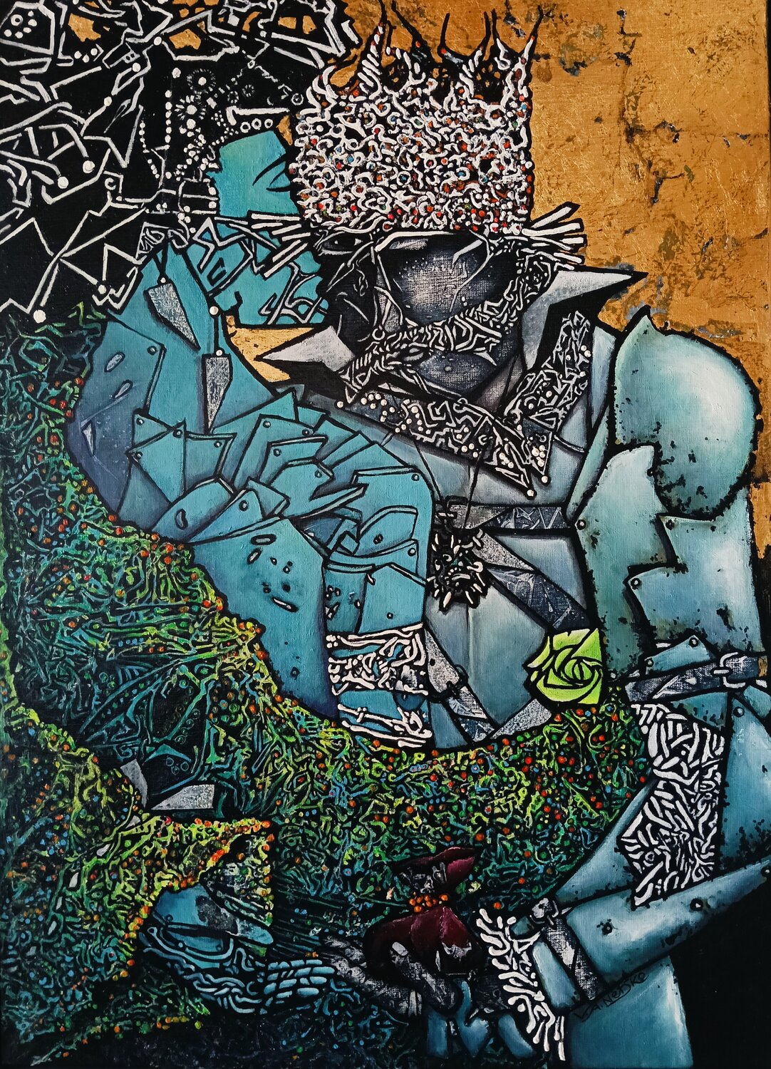 "Illusion of Solace" Vasyl Netsko Original painting for sale