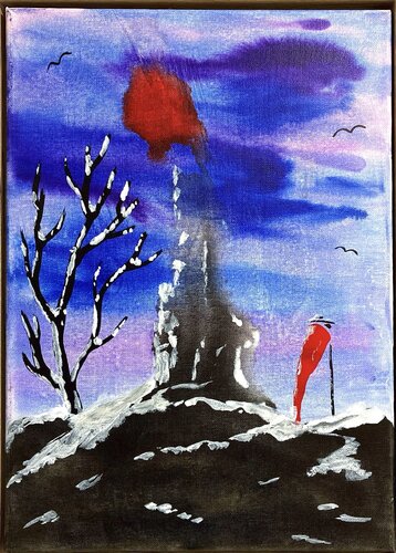 Monk Waits von John Britton, Malerei kaufen auf Select