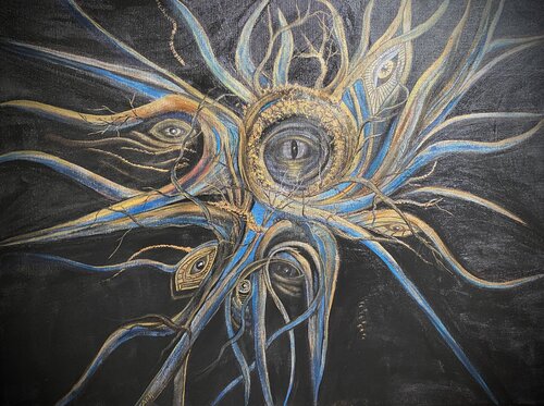 Ragnarok by Anette Thorup Hansen, Painting for Sale on Select