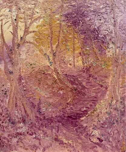 Walk into a summer evening. by Anette Thorup Hansen, Painting for Sale on Select