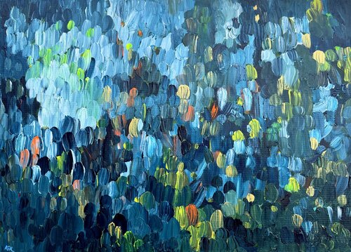Waiting for the band… by Anette Thorup Hansen, Painting for Sale on Select