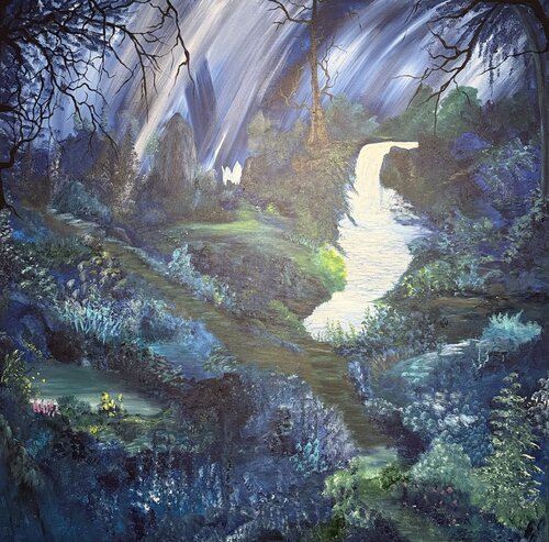 Back to Eden by Anette Thorup Hansen, Painting for Sale on Select