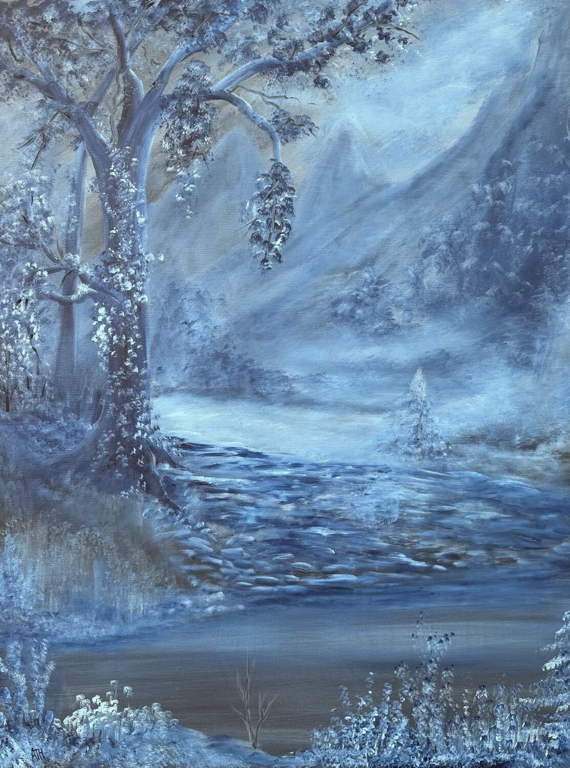 Strange Fruit Anette Thorup Hansen Original painting for sale