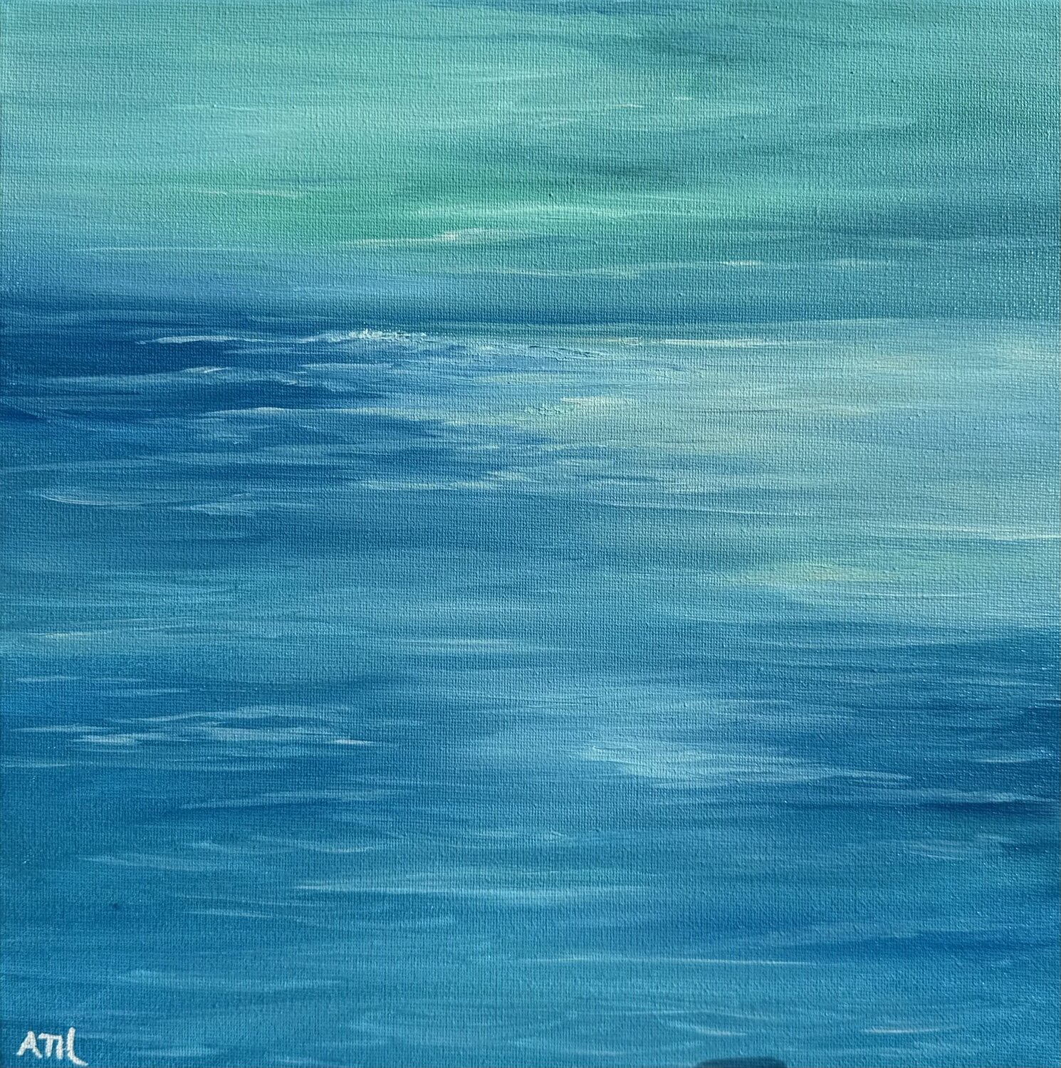 The Light on a Reef in Skagen Anette Thorup Hansen Original painting for sale