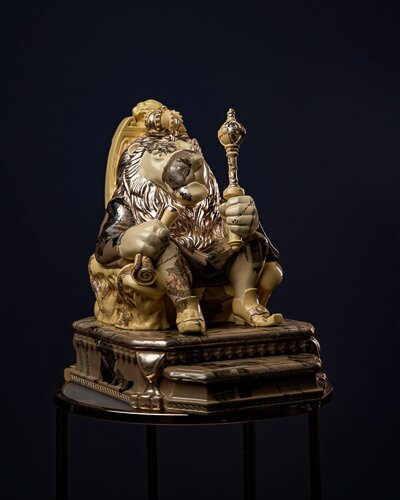 Leo – Zodiac Terra Collection by Valeria Anton, Sculpture for Sale on Select
