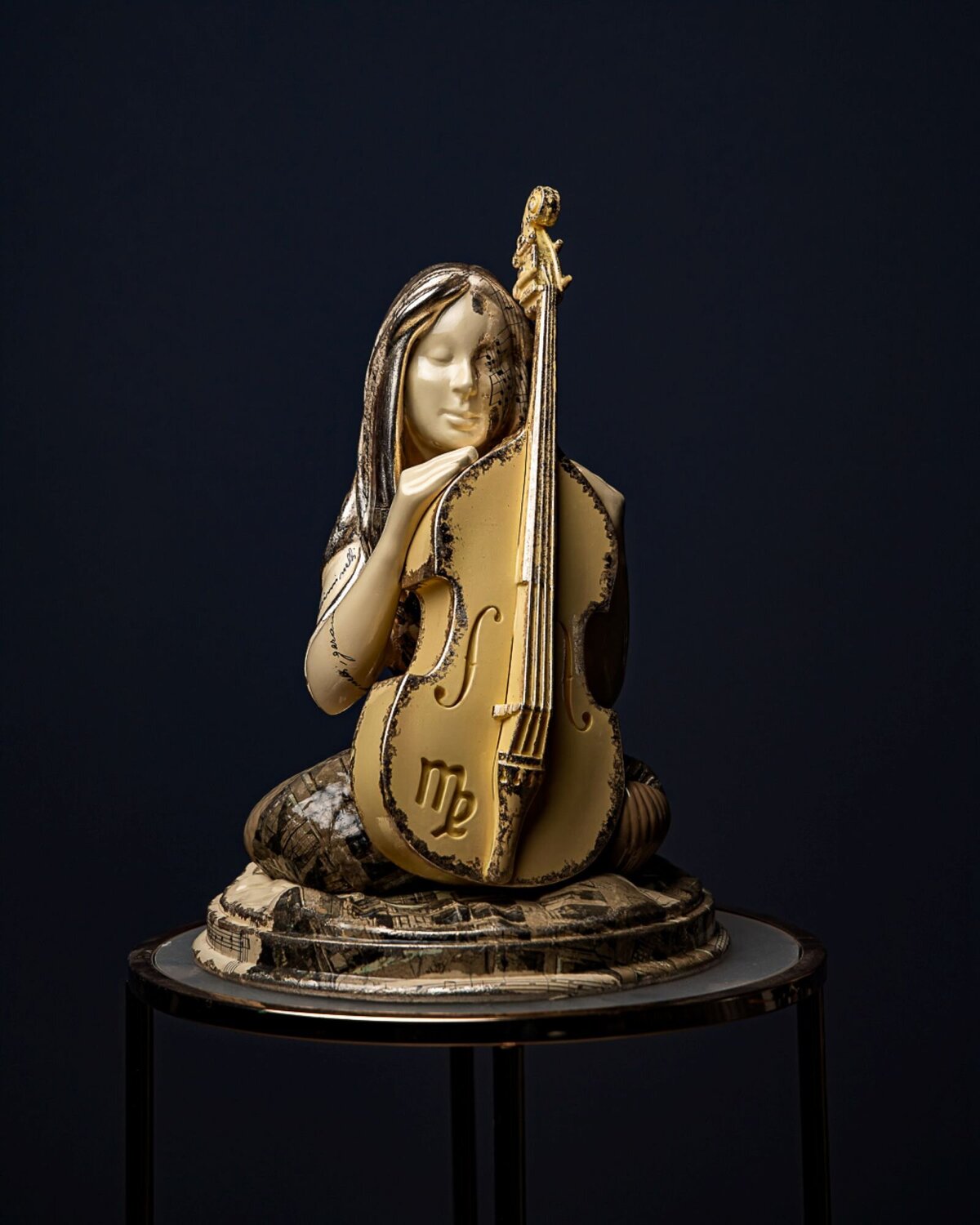 Virgo  Zodiac Terra  Collection Valeria Anton Sculpture for sale