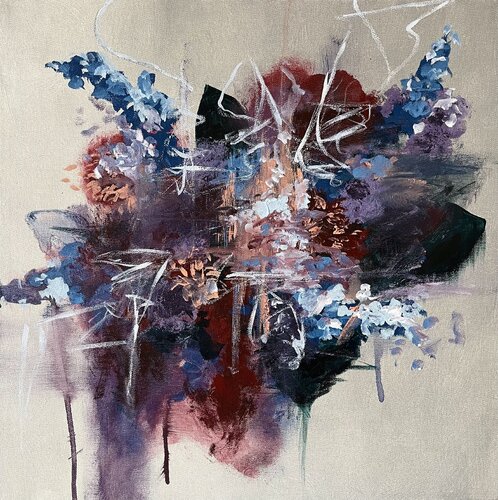 Becoming / Unbecoming by Jule Siewerth, Painting for Sale on Select