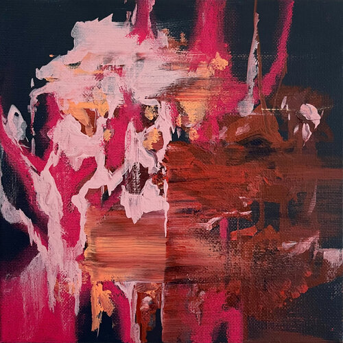 Becoming / Unbecoming III by Jule Siewerth, Painting for Sale on Select