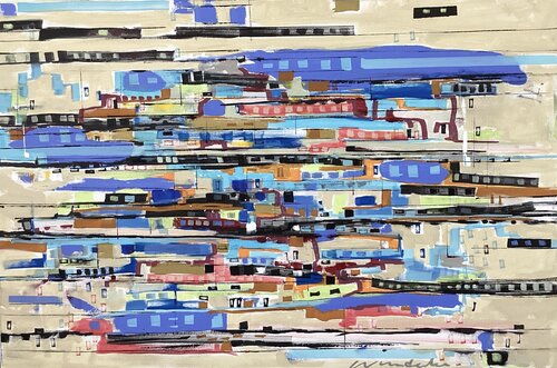 Metro by Don Wunderlee, Painting for Sale on Select